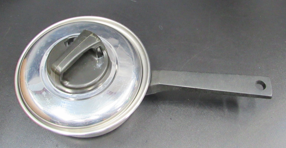 West Bend Skillet Pan Stainless Steel 7" With Vented Lid Sauce Pan